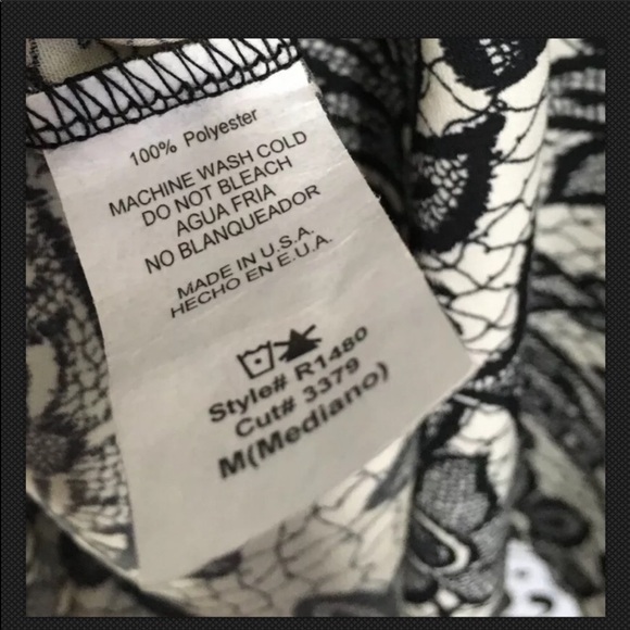 Fancy Cream & Black Romper (Medium) - Picture 2 of 5